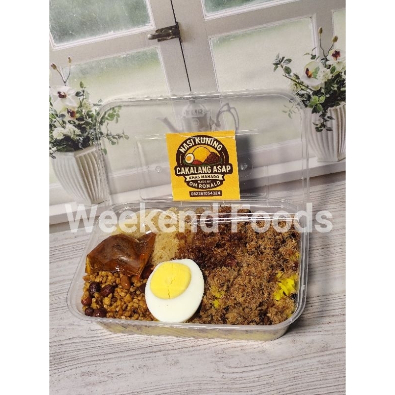 Nasi Kuning Cakalang khas Manado