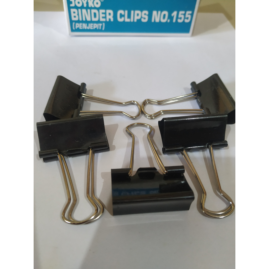 

Binder clip joyko /clip penjepit kertas No 155