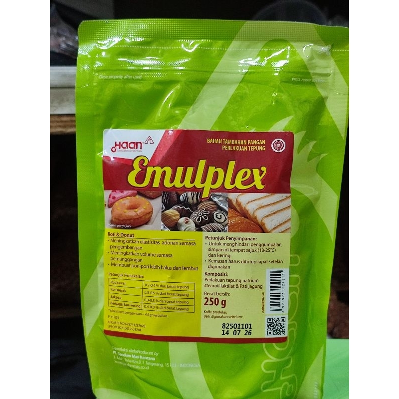 

Emulplex haan 250g perenyah kue kering