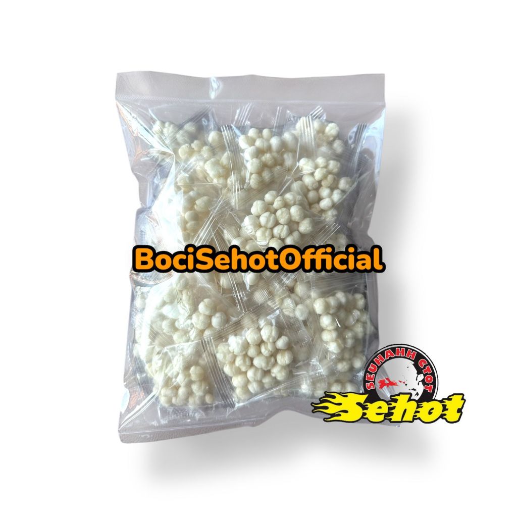 

Pilus cikur kemasan pack isi 50 pcs Topping Baso Aci, Cuanki, Seblak