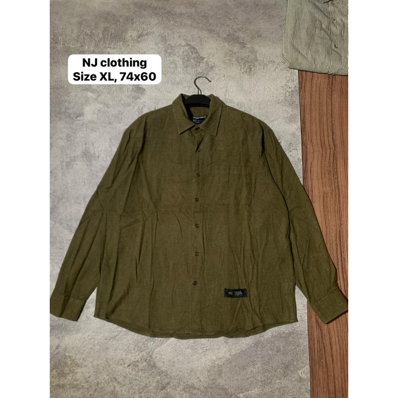Kemeja Flannel Nj Clothing Size XL UNIQLO