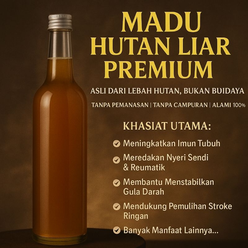 

MADU HUTAN~MADU LEBAH LIAR~MADU MURNI/MADU MENTAH~DIJAMIN ASLI