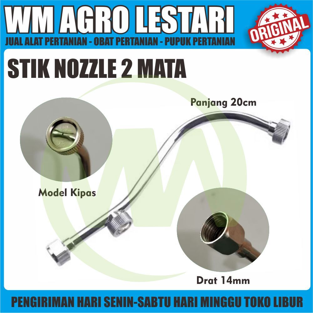 STIK 2 NOZZLE SPRAYER MSA ( stik 2 nozzle sprayer msa elektrik )