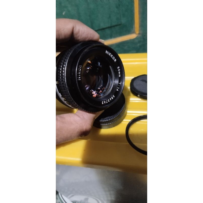 lensa Nikkor 50mm f 1.4 ai