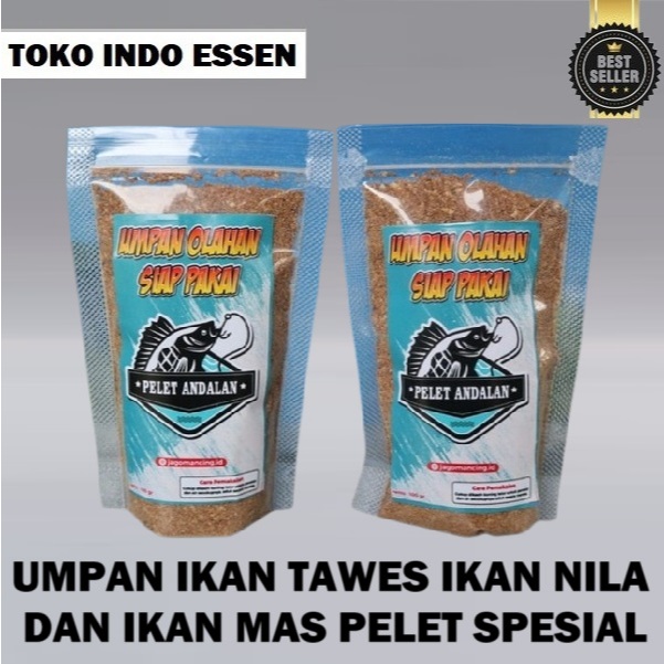 UMPAN IKAN TAWES IKAN NILA DAN IKAN MAS PELET SPESIAL
