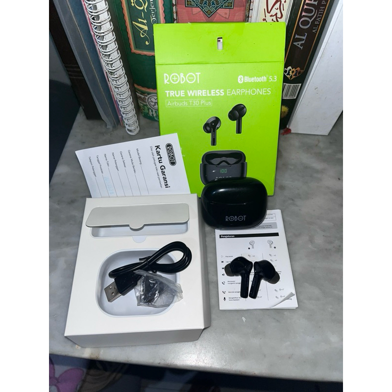 Robot TWS Wireless Earphone Airbuds T30 PLUS