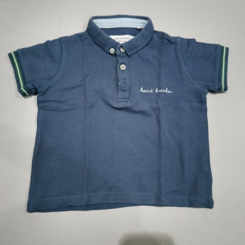 baju atasan navy gingersnaps boys size 2