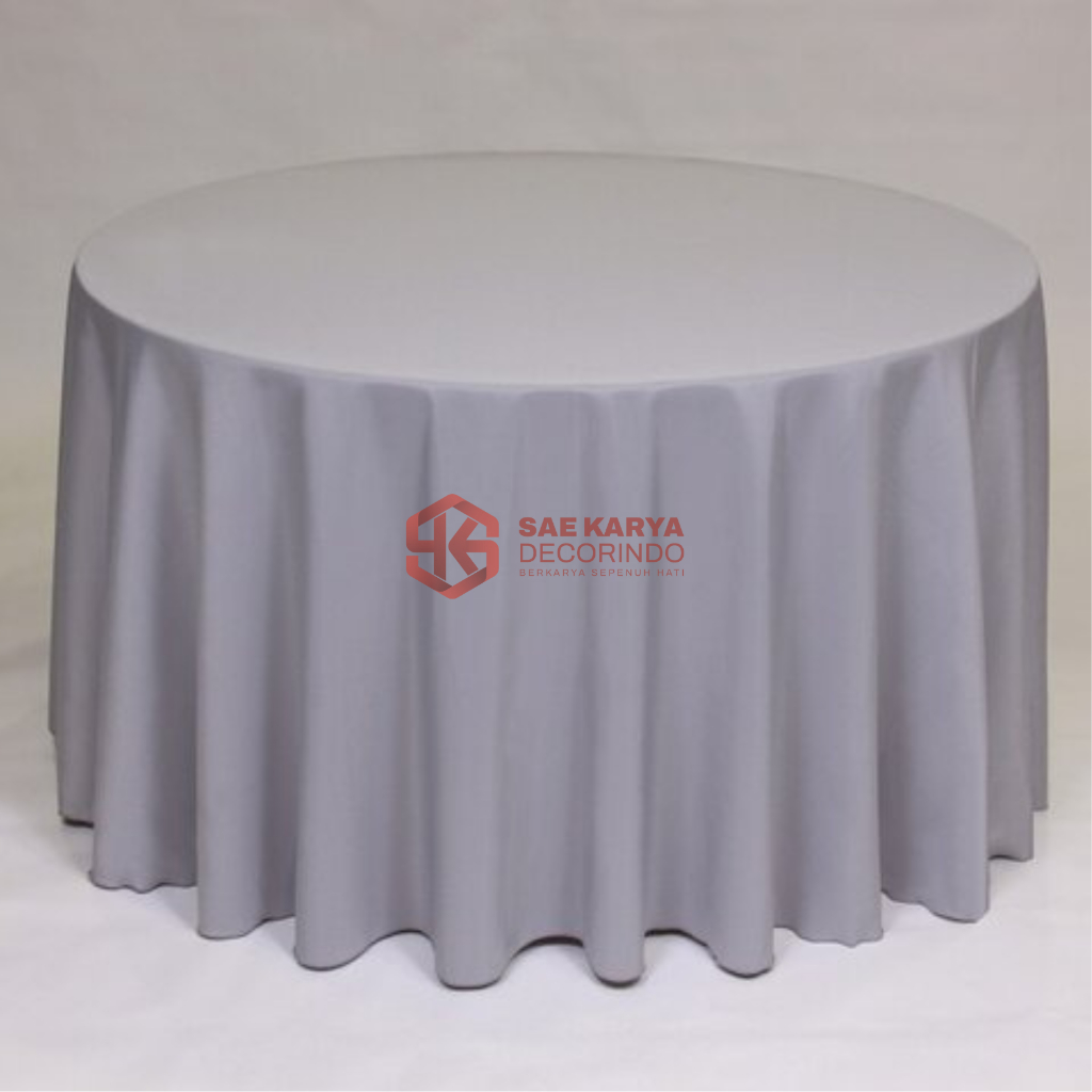 Taplak Meja Bulat Polos | Taplak Meja Bulat Restaurant | Round Table Cloth Hotel