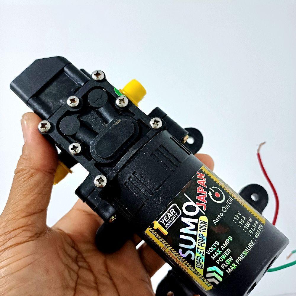 Dinamo Pompa DC Sprayer Elektrik 12V Max pressure 400psi SUMO Japan Technology