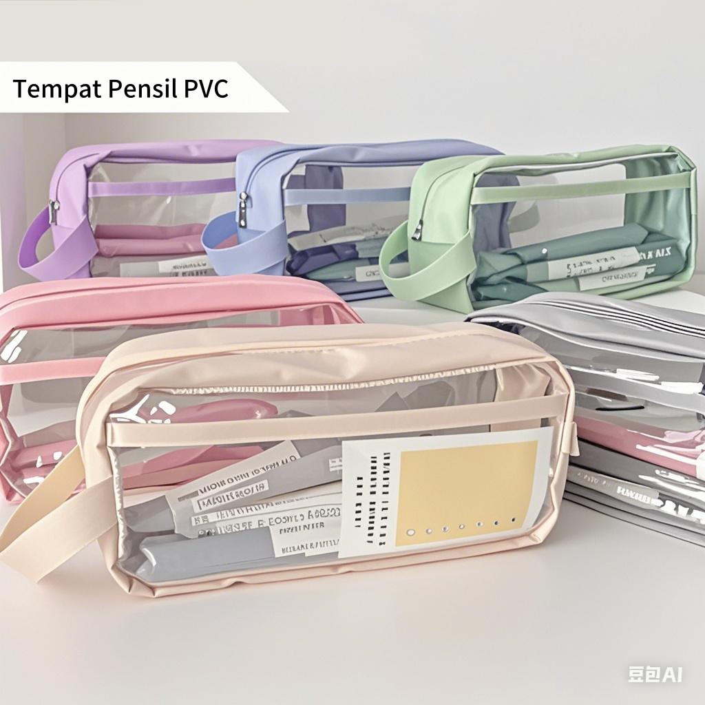 

Kotak Pensil Transparan Tahan Air Berkapasitas Besar untuk Penyimpanan Alat Tulis Tangan