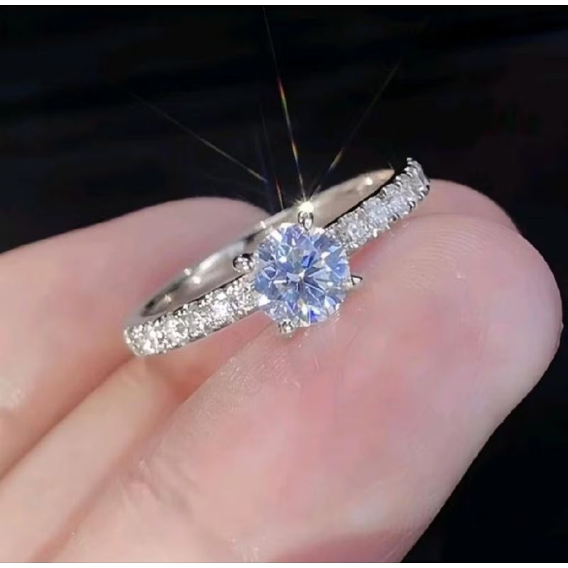 Cincin Wanita Model Mata Berlian Satu Perhiasan