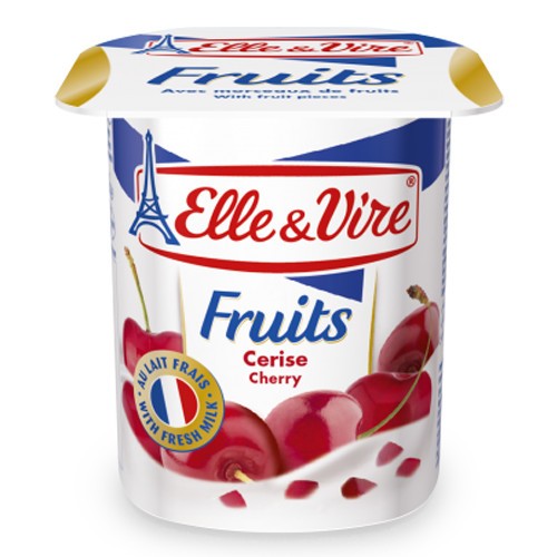 

ELLE & VIRE Cherry 125gr Dessert Lacte