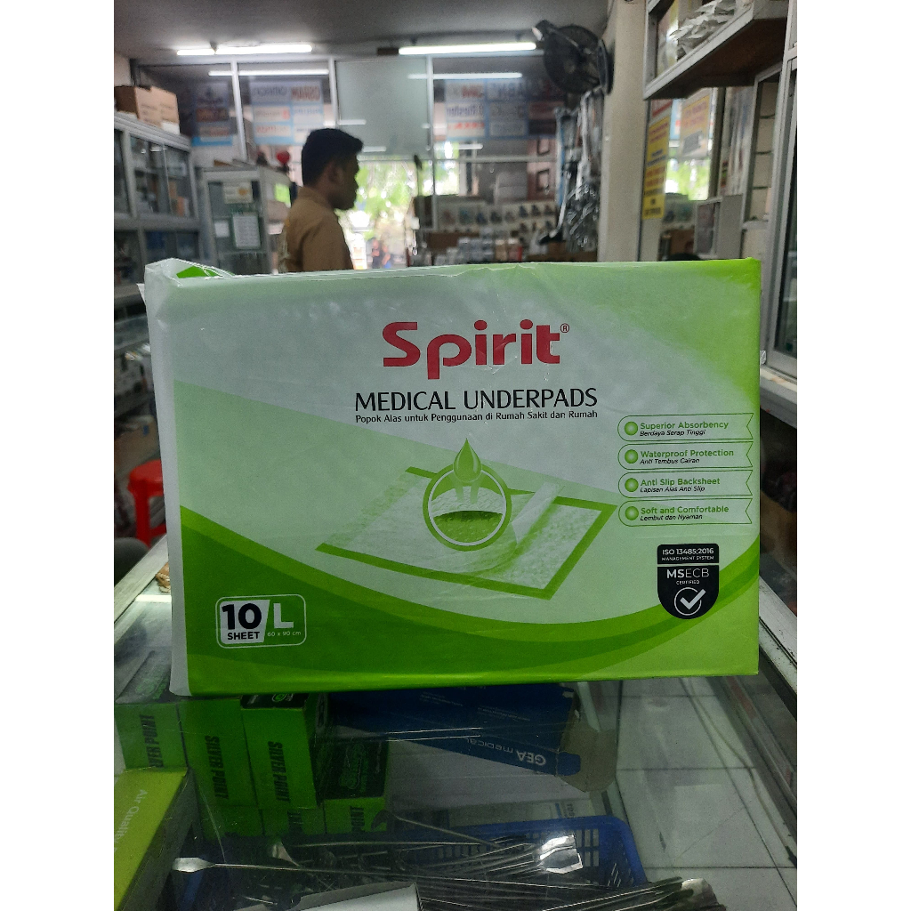 Medical Underpad Spirit - Alas Popok Dewasa dan Anak