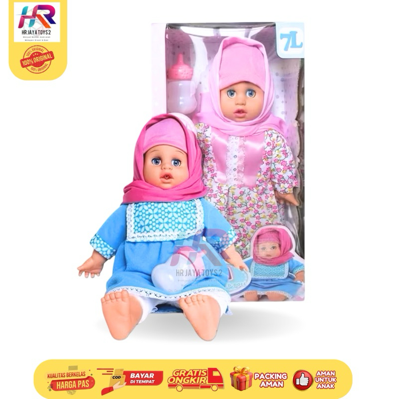 Boneka Anisa Hijab Jilbab Pintar Bisa Ngaji Doa Nangis
