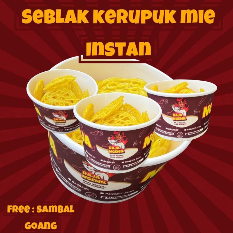 

Seblak Kerupuk Mie Sambal Goang Instan
