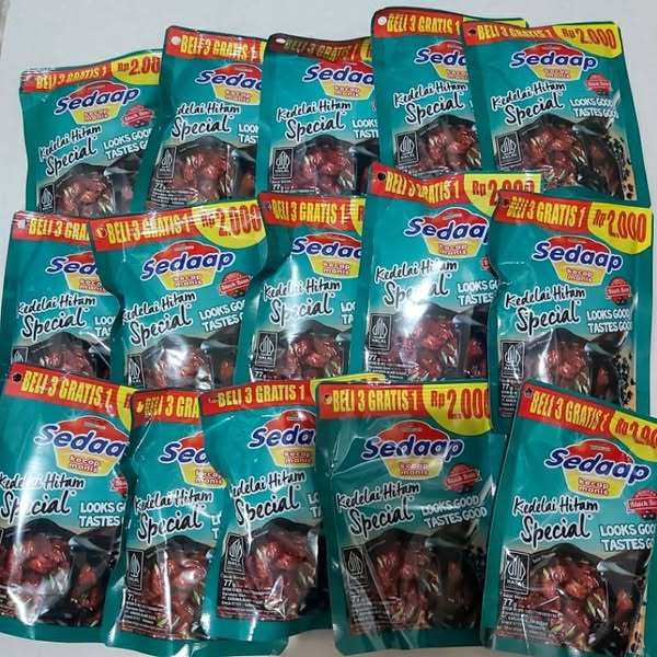 

(4 pcs) Kecap Sedaap paket hemat - beli 3 gratis 1