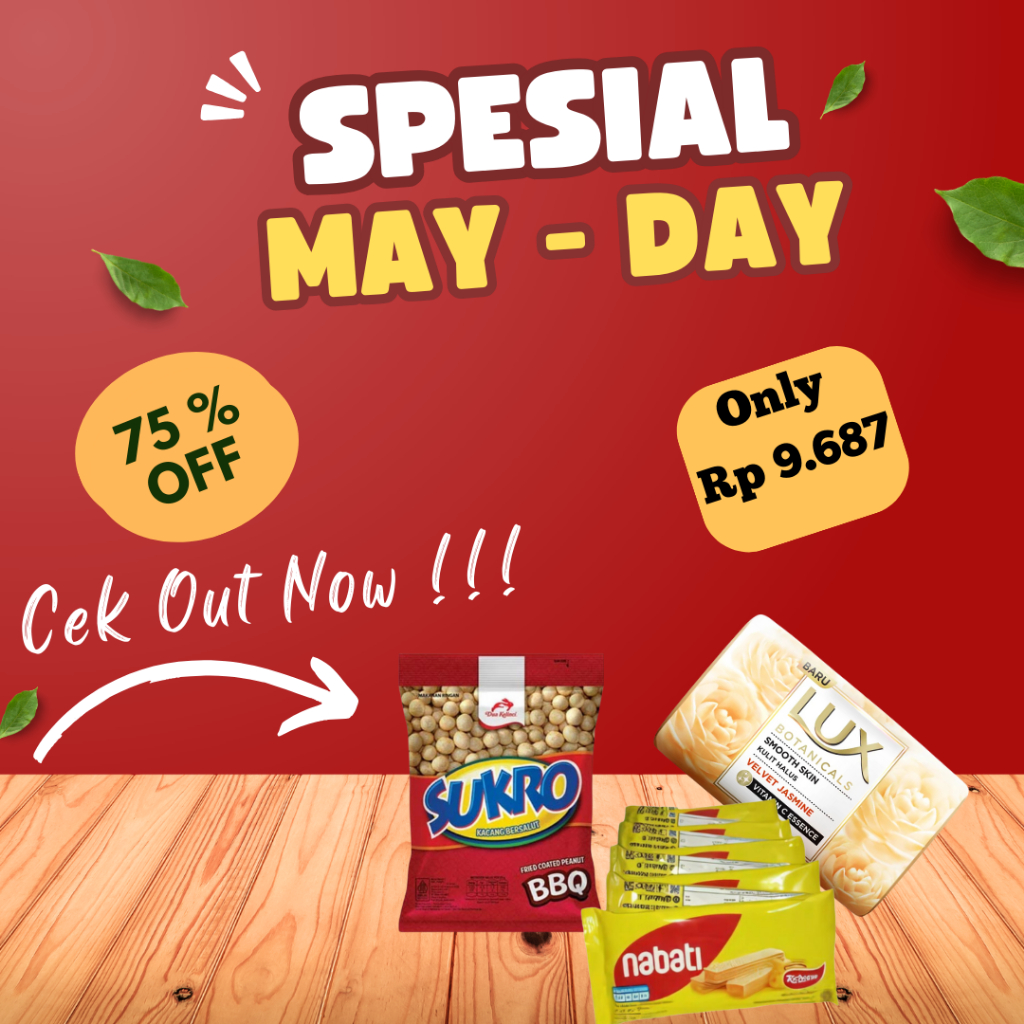 

PAKETAN NABATI 1K, SUKRO DAN SABUN LUX