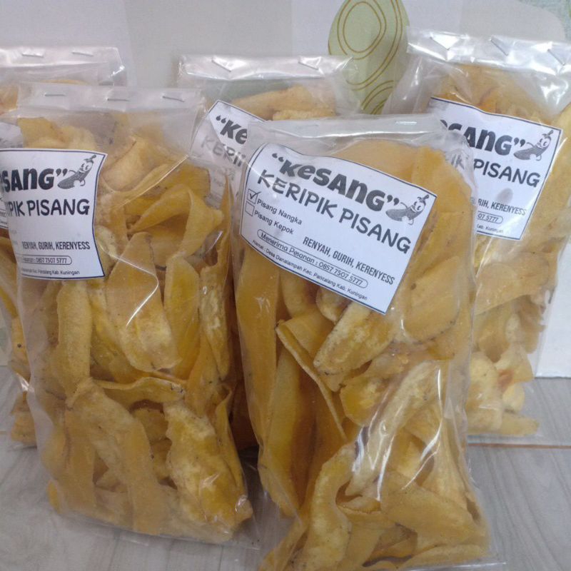 

keripik pisang nangka renyah hanya 5K