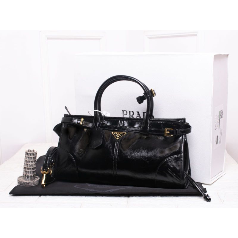 jh- bag andbag With Magnet Box SPA Mirror AAA *Prada 32cm
