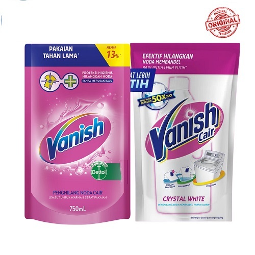 Vanish Pemutih Pakaian Pink and White 750ml