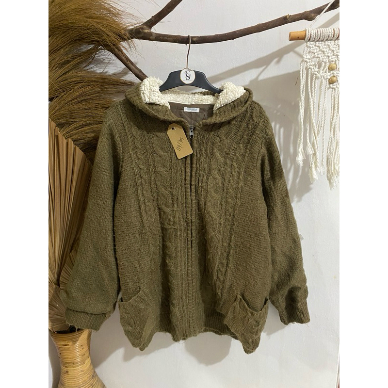 hoodie serpa wool