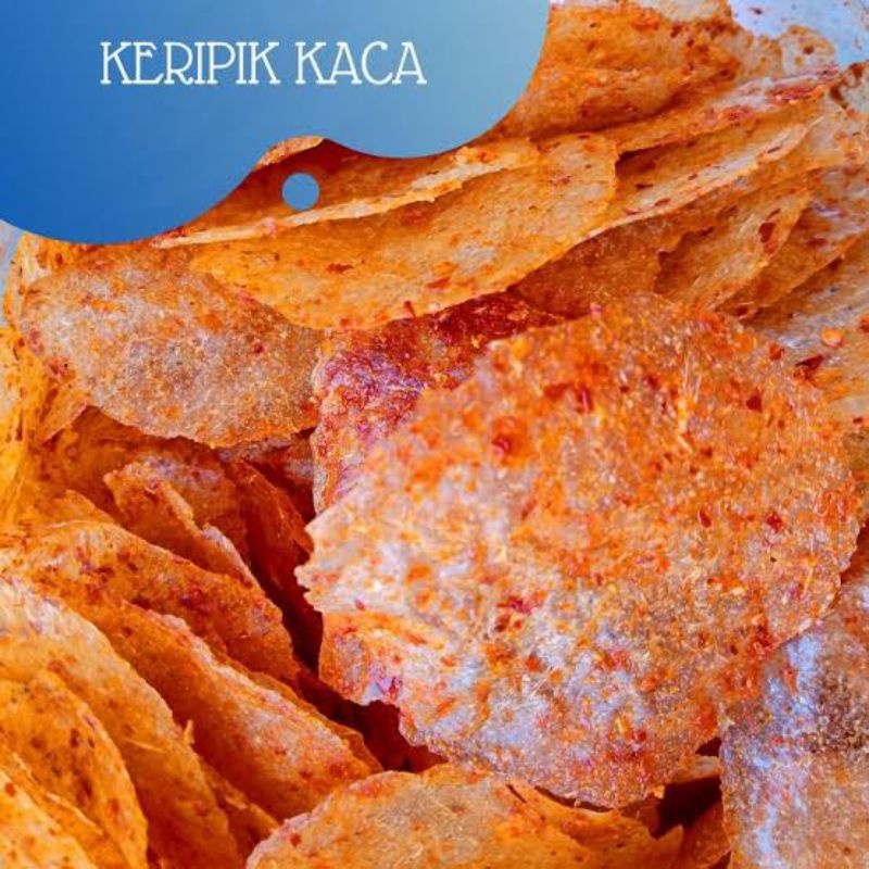

1 KG KERIPIK KACA PEDAS DAUN JERUK | KRIPCA FULL BUMBU PEDAS CHILI OIL | EXTRA DAUN JERUK