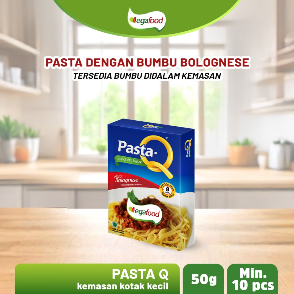 

PASTA Q / Spaghetti Instant Rasa Bolognese 50 gram