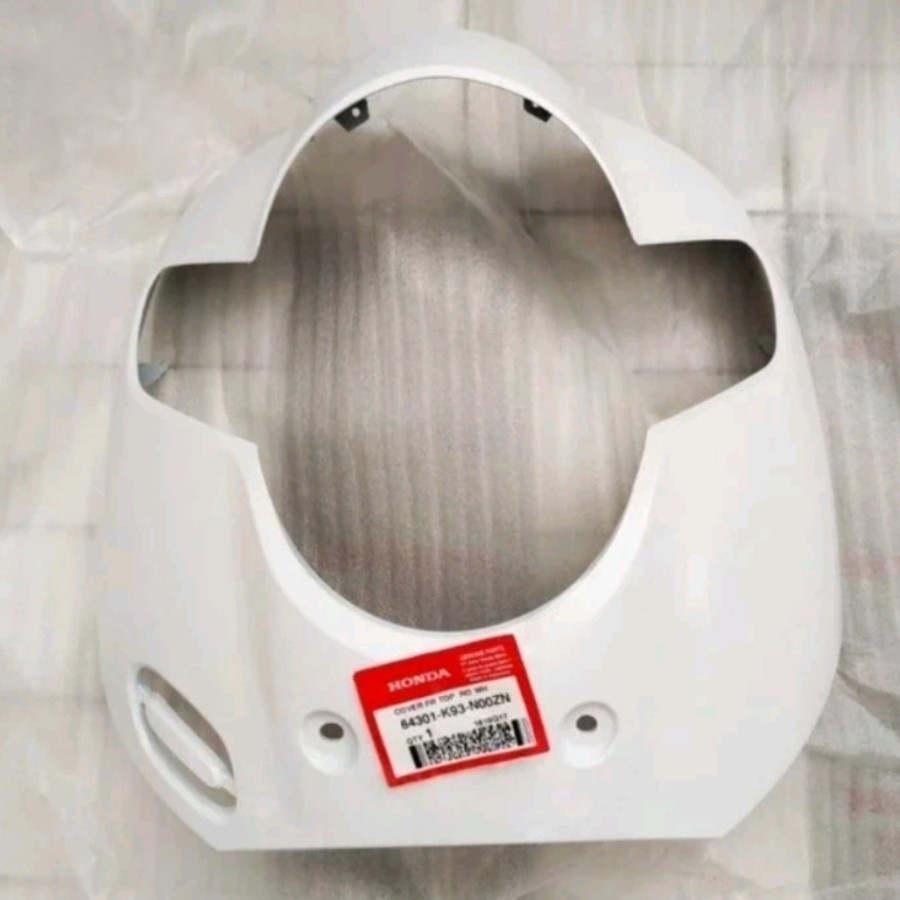 Cover Tameng Body Depan Scoopy esp 2017-2020 K93 Scoopy donat putih original
