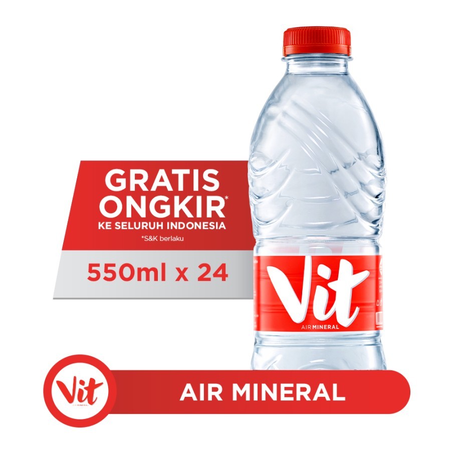 

Air Mineral VIT 550 ml x 24 Botol