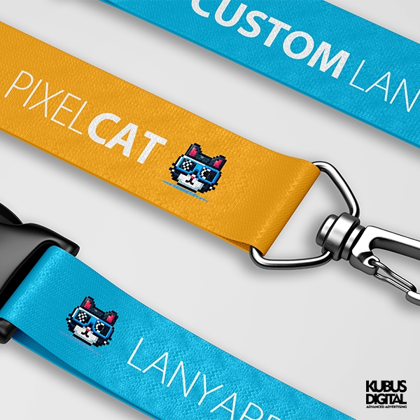 

Lanyard Custom | Print Tali Id Card | Custom Design | Lanyard Sublim 2 cm - Kubus Digital