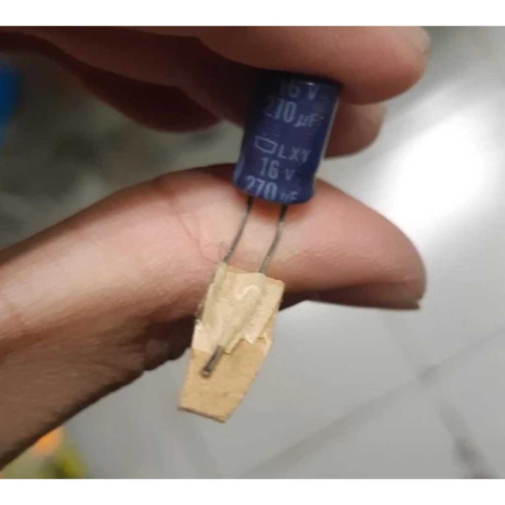 RE3508 elco 270 16v 270uf kmg by PCM LTC GLODOK