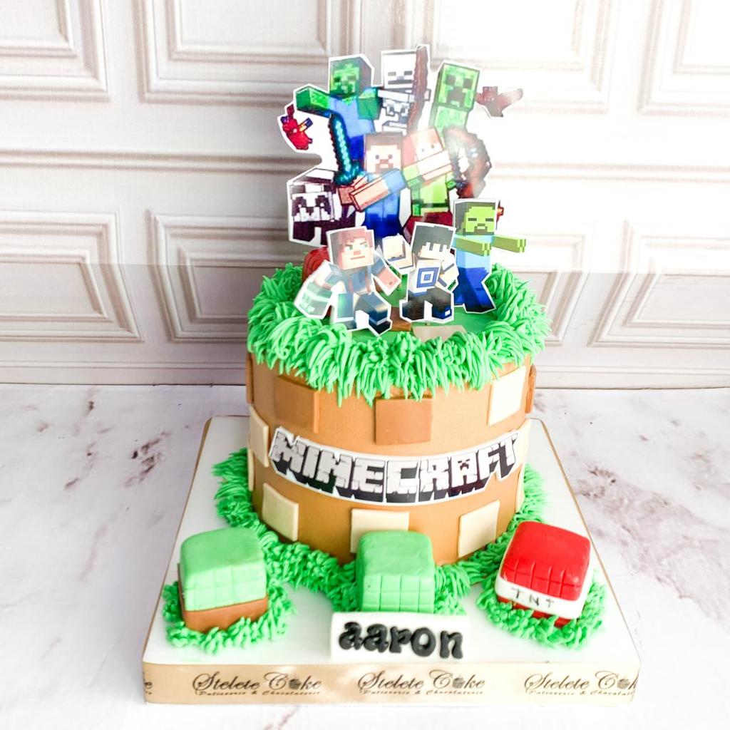 

Kue Ulang tahun/Birthday Cake/Kue Ultah Minecraft/Kue Birthday Jakarta
