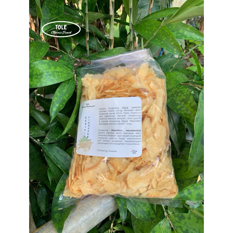

Keripik Singkong by Tole Snack (500gr & 1000gr)