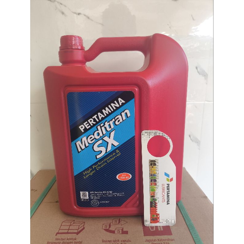 OLI MEDITRAN SX DIESEL 10 LITER PERDUST ISI 2 GALON.