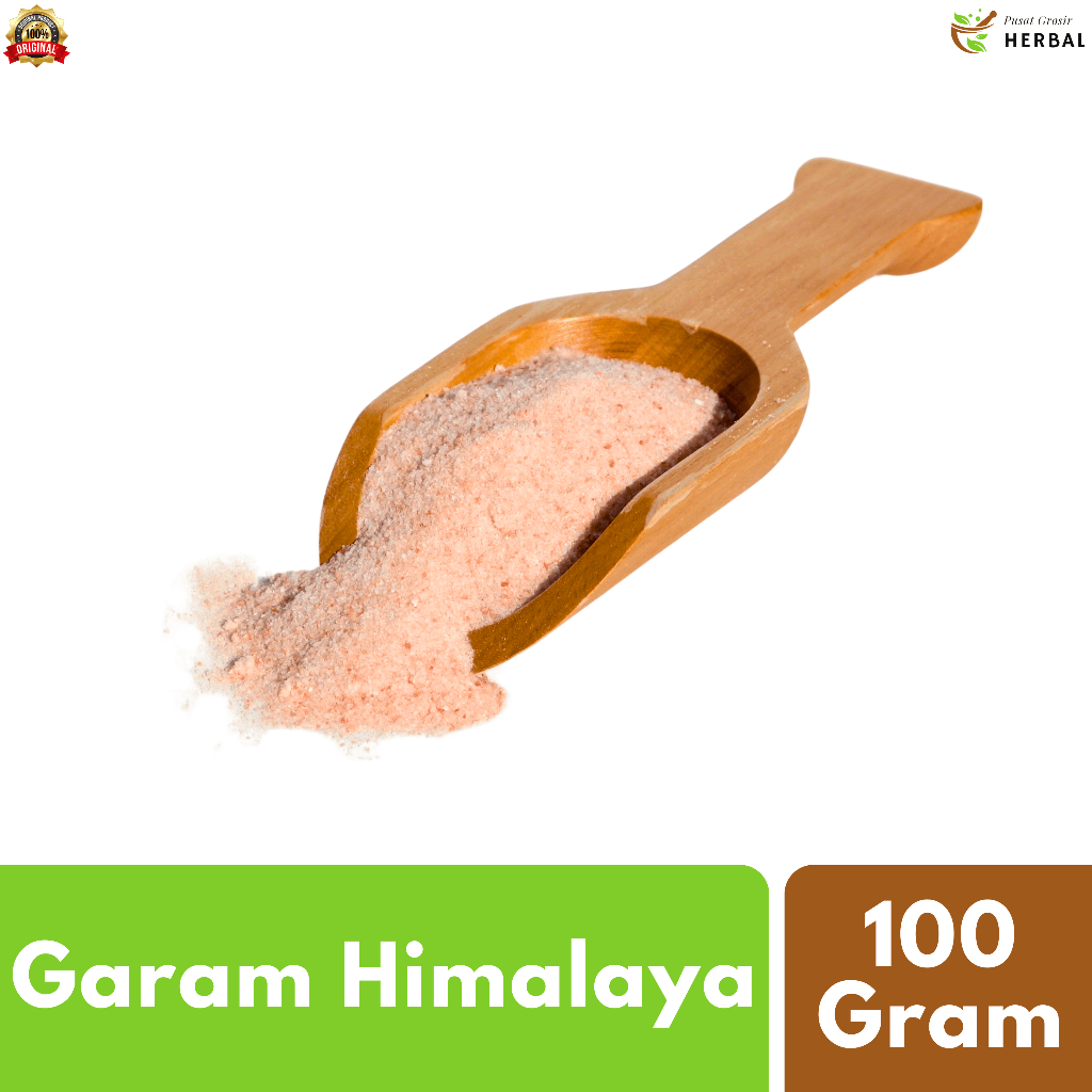 

Garam Himalaya Original Organic 100 Gram Premium Pink Himalayan Salt