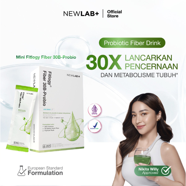 

NEWLAB Mini Box Fitlogy 30B Drink | Minuman Serbuk Rasa Enak