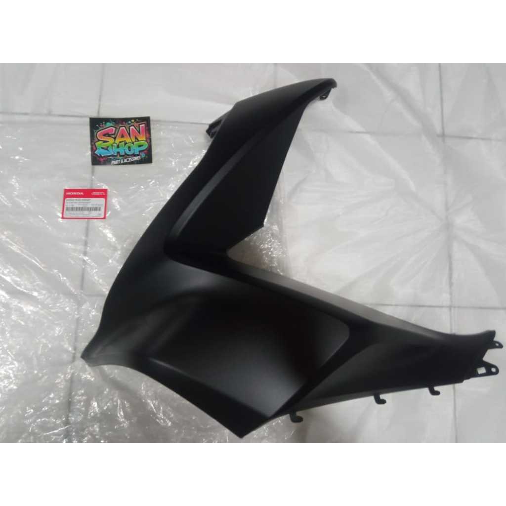 SAYAP DEPAN KIRI HITAM PCX CBU 150 LED 2014-2017, COVER L FR 64502K35V00ZD
