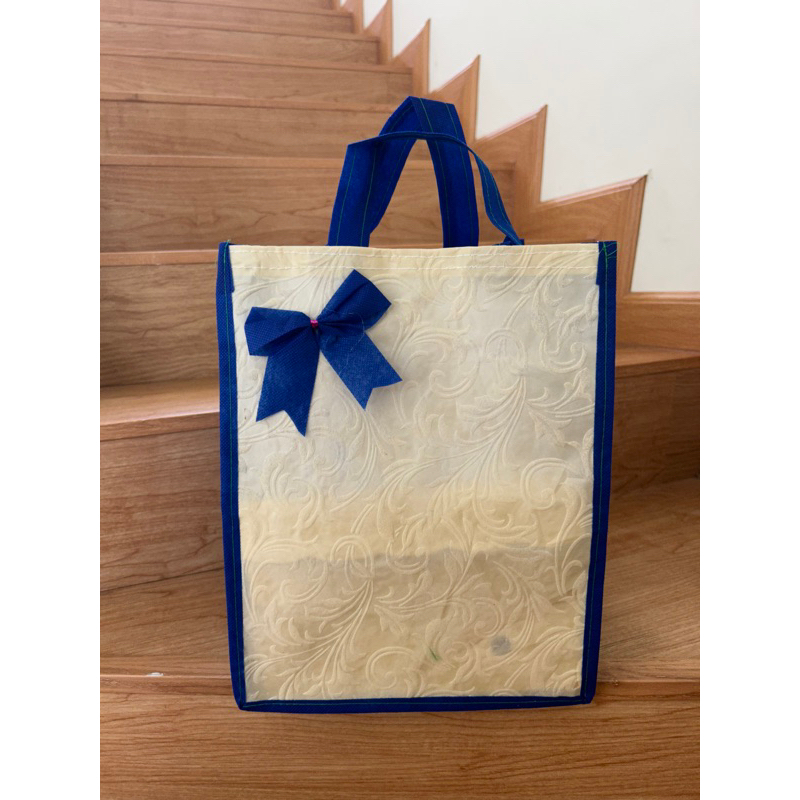 HARGA LUSIN (12 BIJI) - TAS HAJATAN NASI EMBOS KOMBINASI SIZE 22x22x30