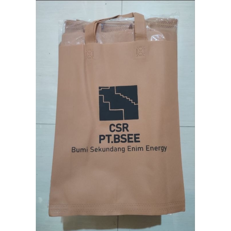 

Tas Goodiebag Spunbond Custom Plus Sablon 30x40