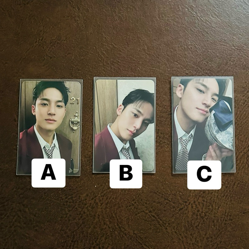 PHOTOCARD OFFICIAL MINGYU SPILL THE FEELS SEVENTEEN GYUMEL GYU MELET STF CARAT VERSION