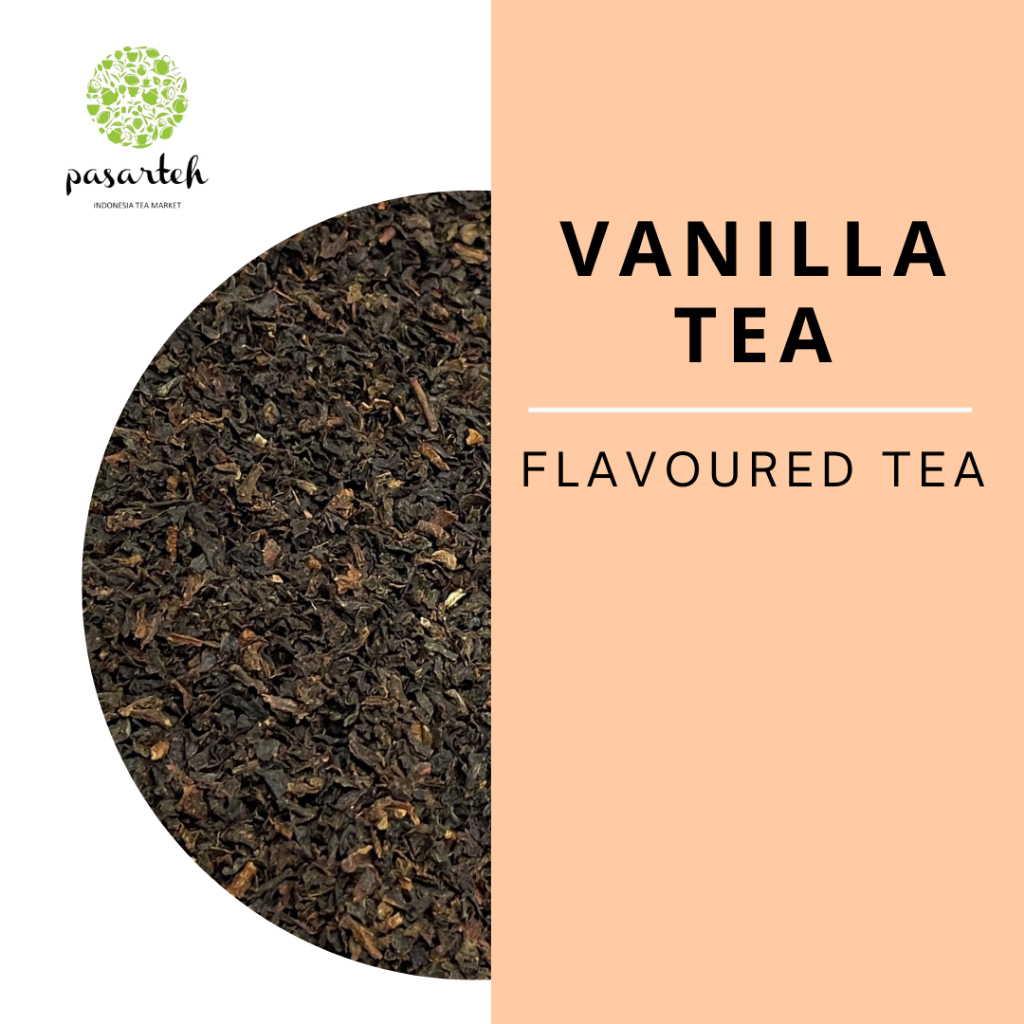 

[ pasarteh ] Vanilla Black Tea | Teh Rasa Vanila | Teh Rasa | Teh Hitam Indonesia I Teh Vanila 1 Kg