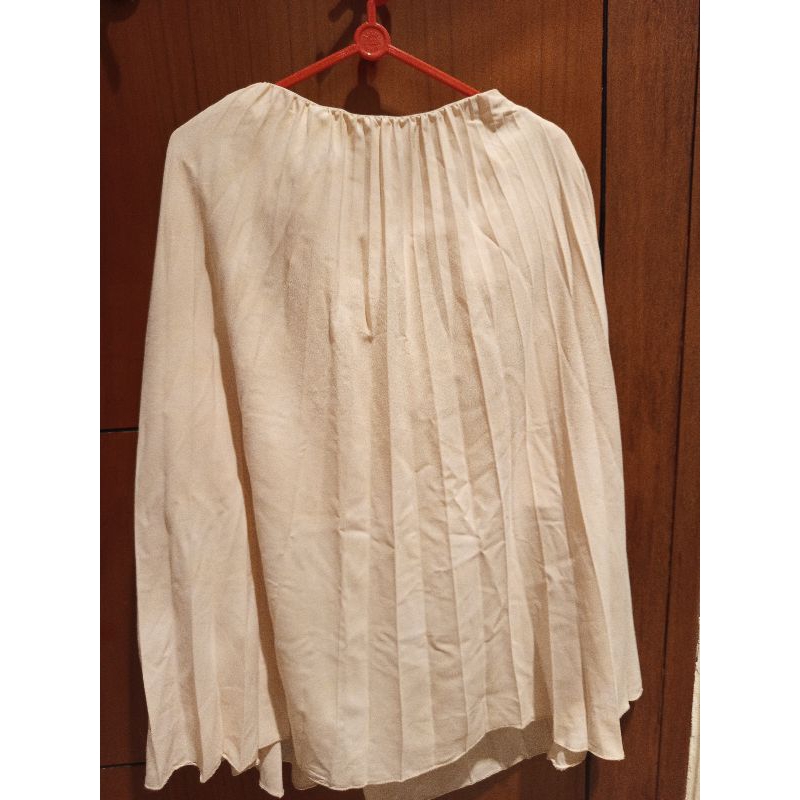 Rok plisket preloved
