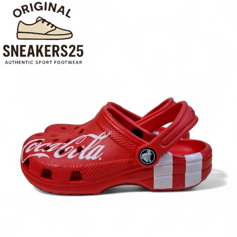 Crocs Coca-Cola Edition Original – Sandal Slip On Unisex