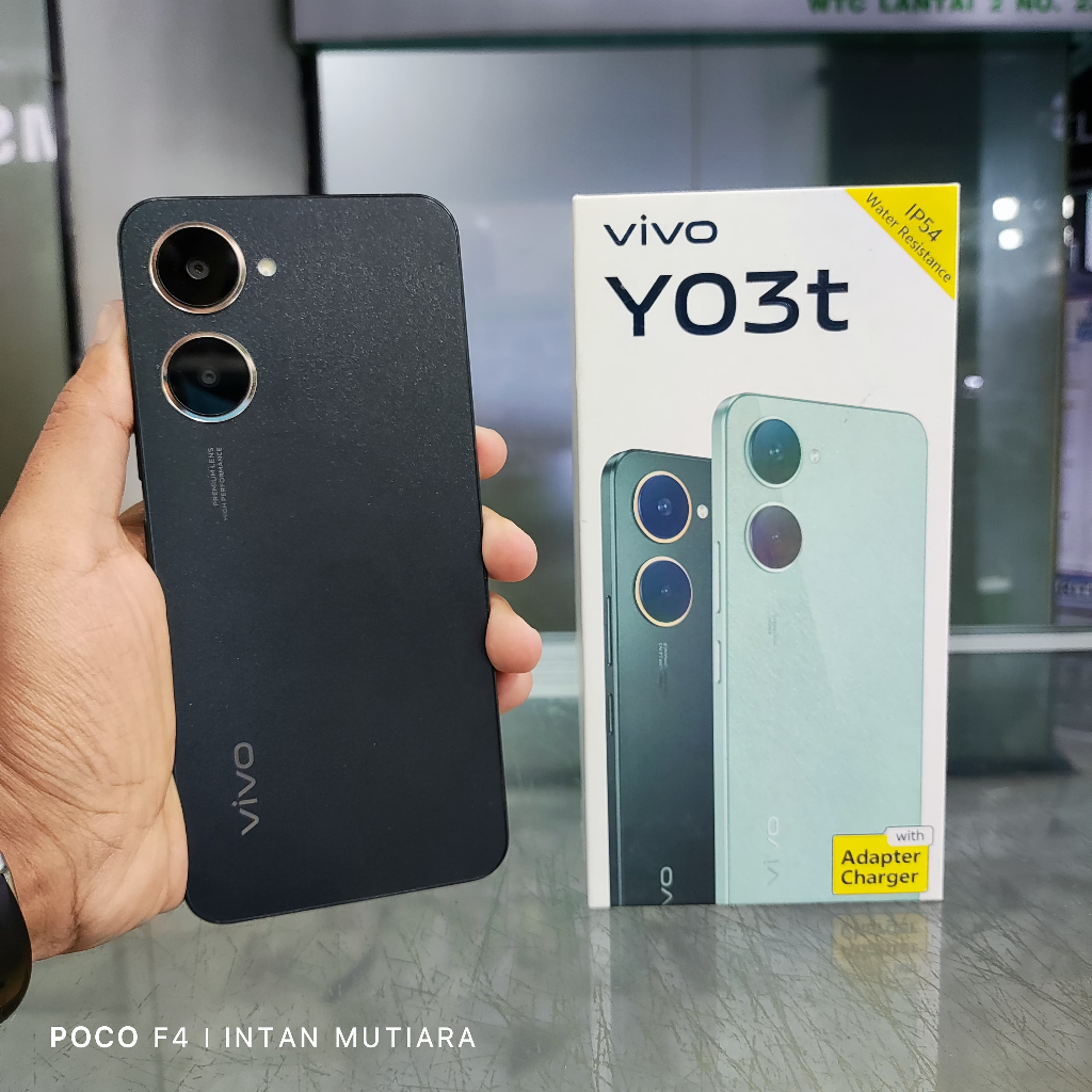 Vivo Y03t Ram 4/32GB | Ram 4/64GB Bekas Original