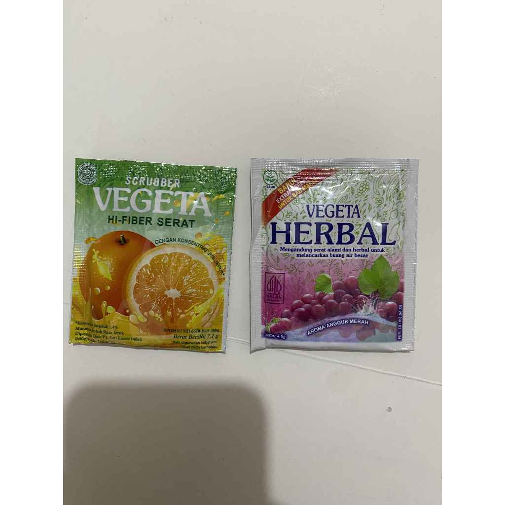 

Vegeta scrubber jeruk / vegeta Herbal anggur Pcs serat harian untuk susah BAB