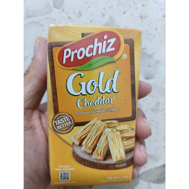 

Prochiz Gold Cheddar Kemasan 160 Gram