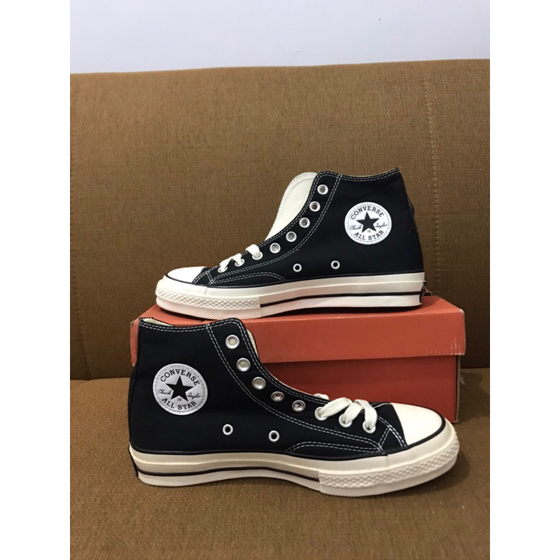 CONVERSE CT 70s HI black white egret ORI