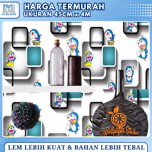 Wallpaper Dinding Doraemon Stiker Dinding Doraemon Walpaper Dinding Doraemon Wallpaper Doraemon