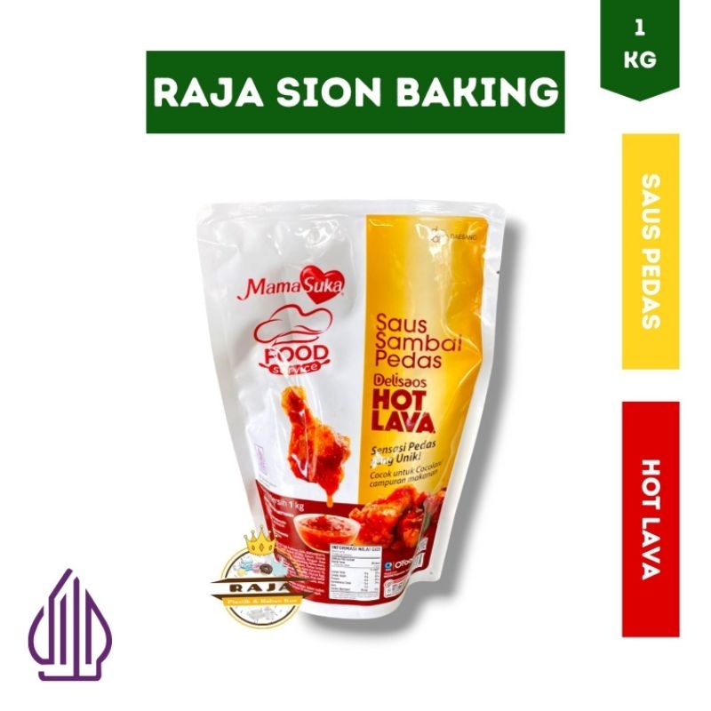 

Saus Hot Lava Mamasuka 1 KG / Delisaos Hot Lava