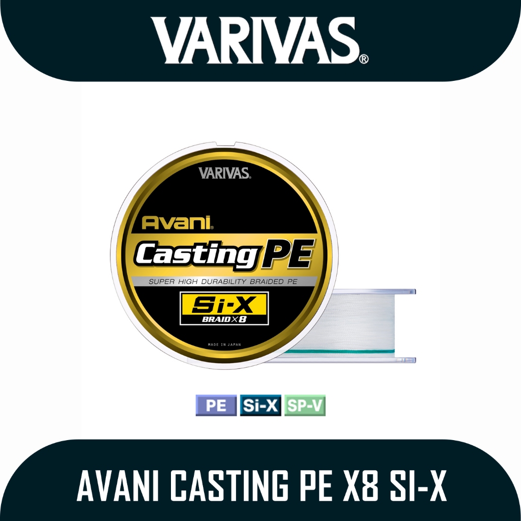 Senar Pancing PE Merk VarivasAvani Casting Pe X8 Si-X